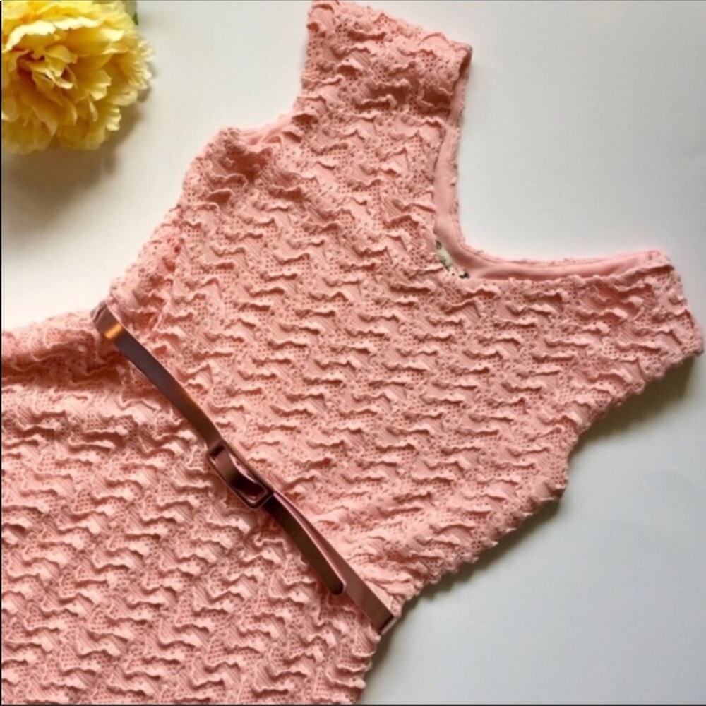 Girl’s Pretty in Coral Dress